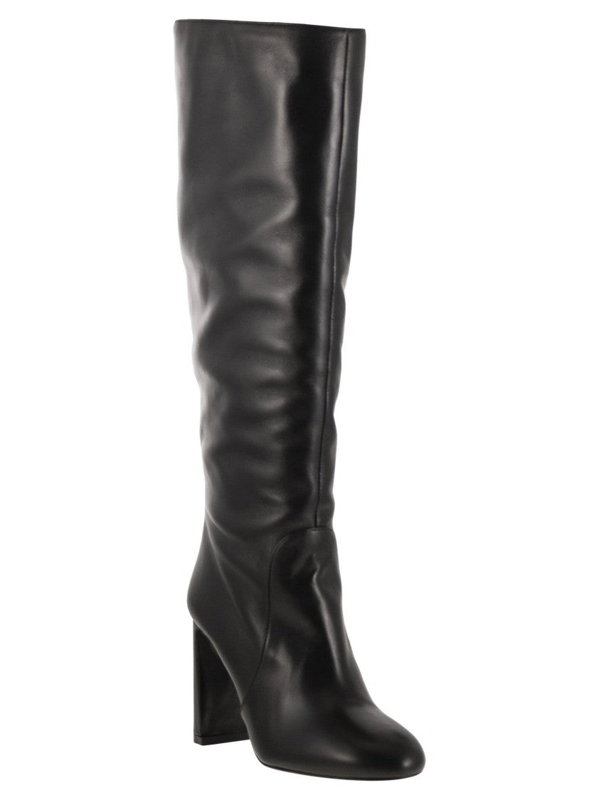 Stuart Weitzman Babette - Leather Tube Boot