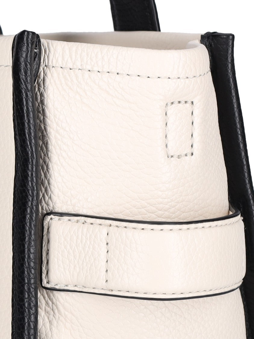 Marc Jacobs Mini 'The Colorblock' Tote Bag – Off-White