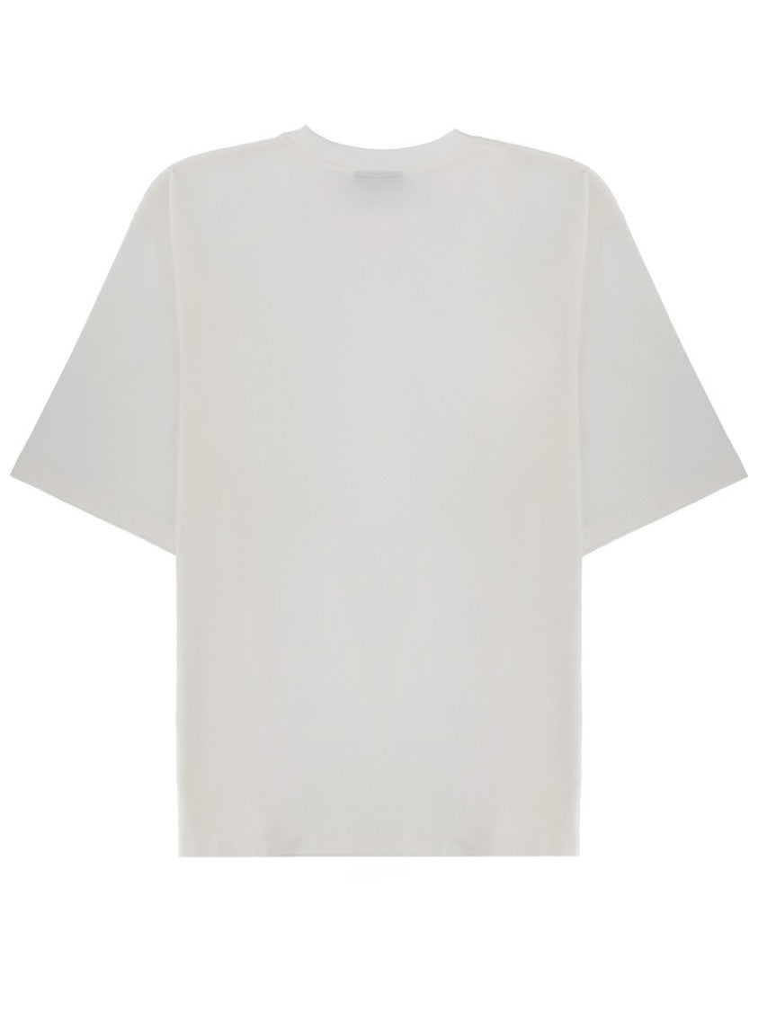 Dsquared2 Neutral Crew Neck Subtly Displayed T-Shirt