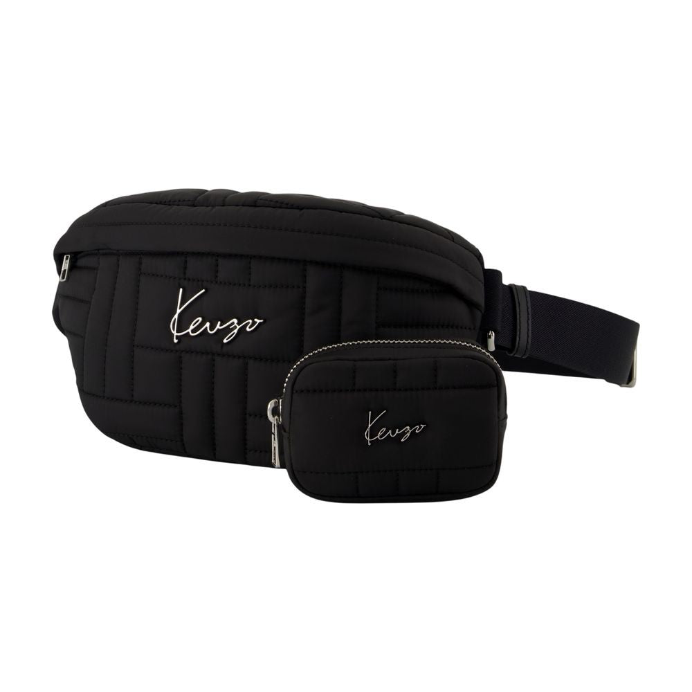 Kenzo Belt Bag - Nylon - Black