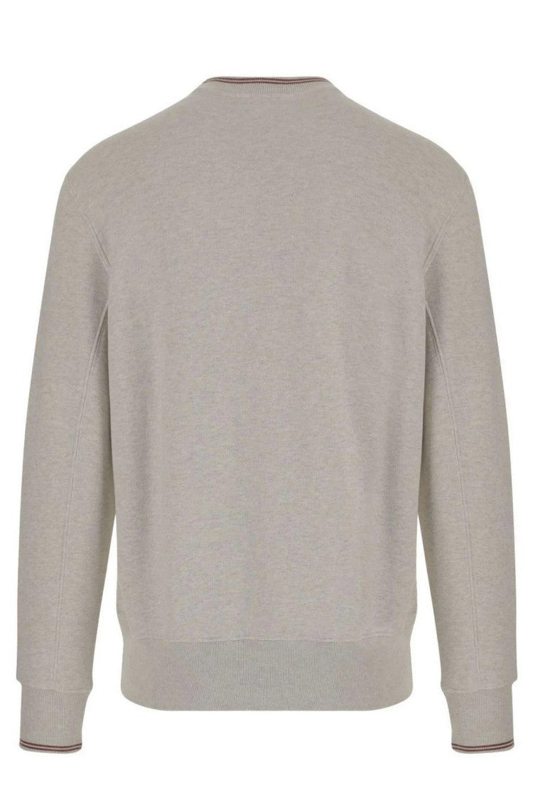Autry Gray Cotton Sweatshirt