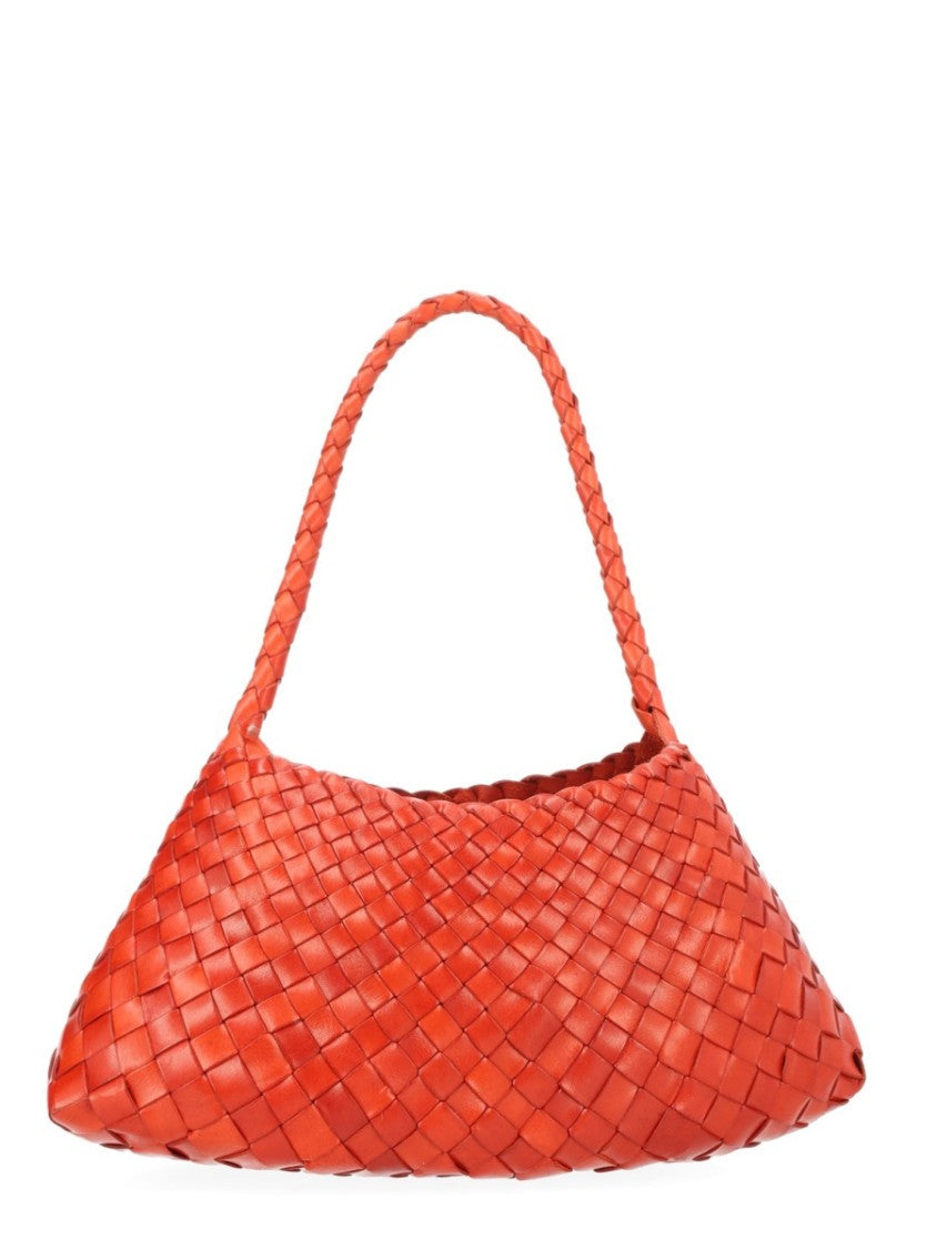 Dragon Diffusion Rosanna Textured Woven Leather Bag