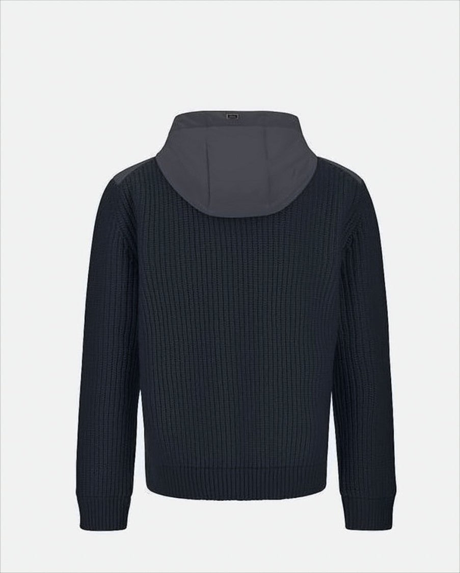 Herno Wool Jacket With High Collar