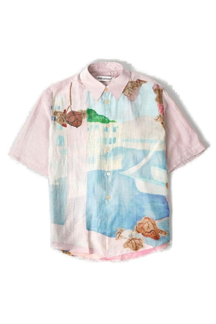 Our Legacy Abstract Print Short-Sleeved Shirt