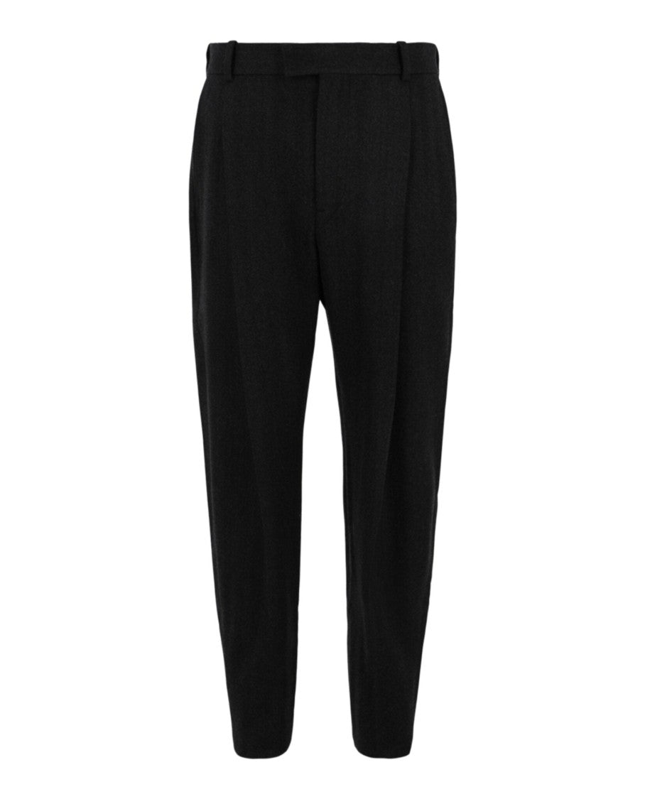 Alexander Mcqueen Slim-Fit Pleated Trousers
