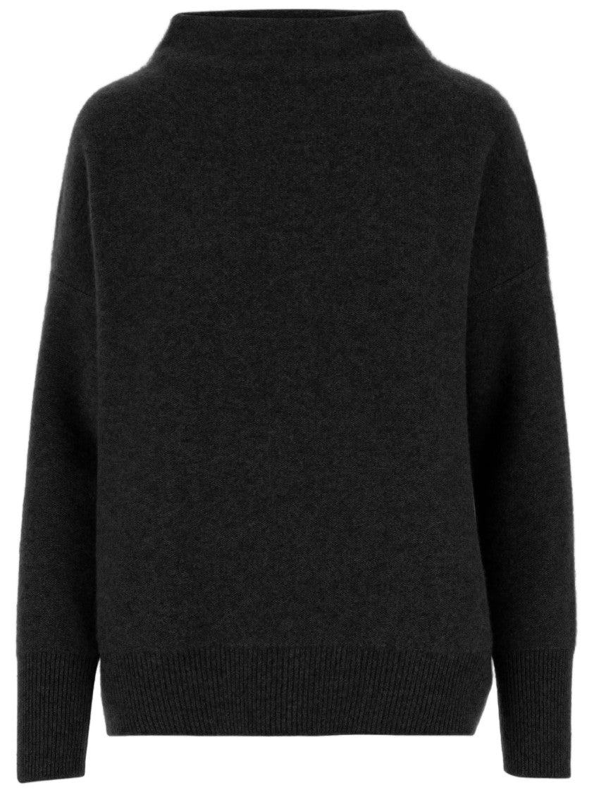 Vince Turtleneck Cashmere Sweater With Ribbed Cuffs