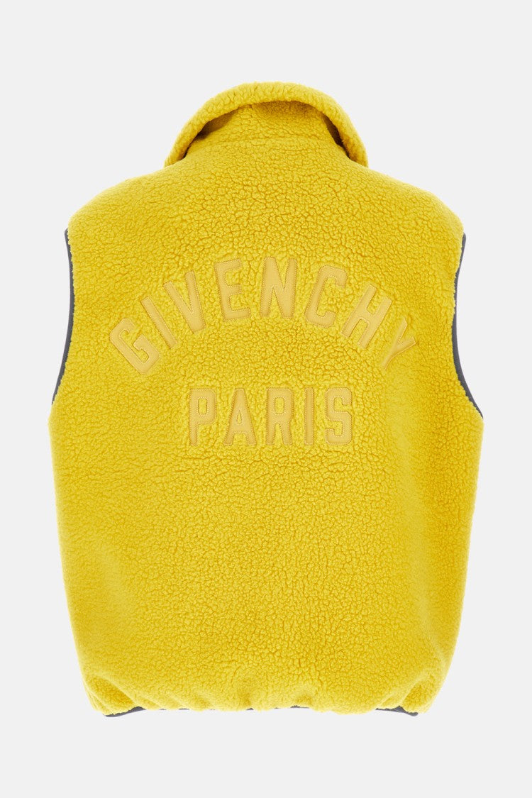 Givenchy Textured Zip-Closure Sleeveless Fleece