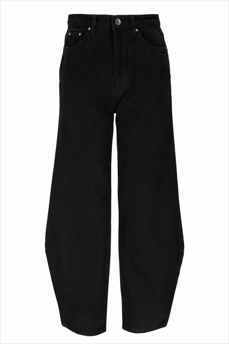 Totême Wide-Leg Cashmere Pants With Classic Five-Pocket Styling