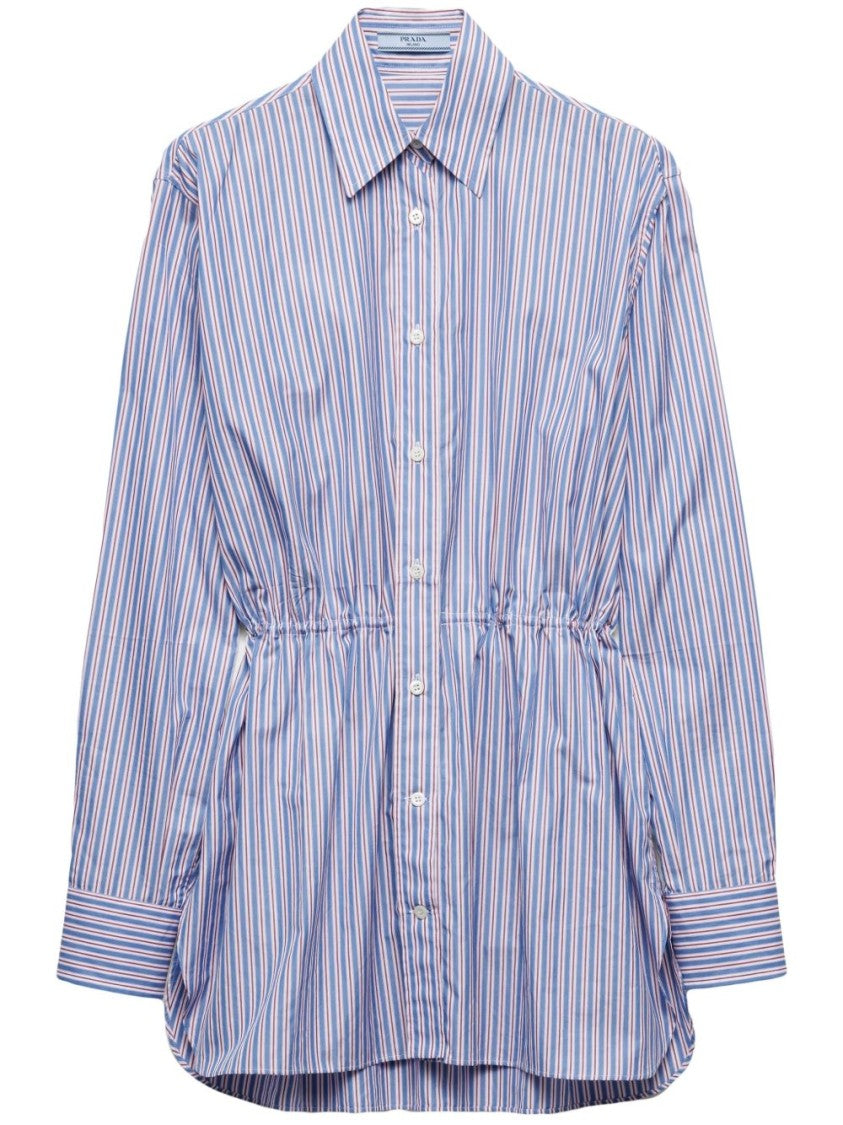 Prada Striped Poplin Shirt