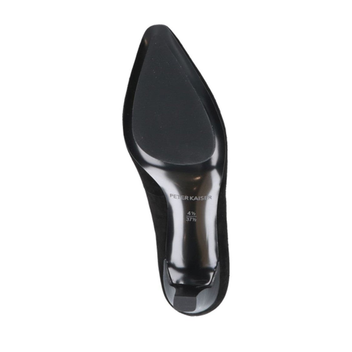 Peter Kaiser Black Pointed Toe High-Quality Leather Dress Pumps