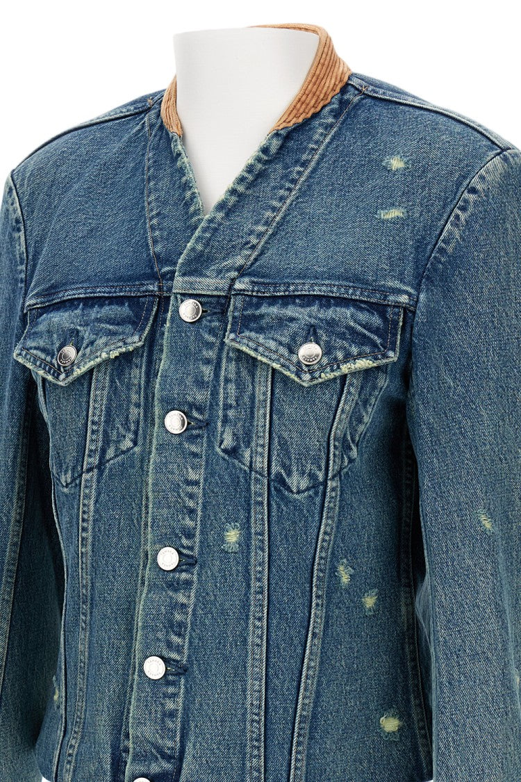 Tanaka Slightly Cropped Denim Jacket