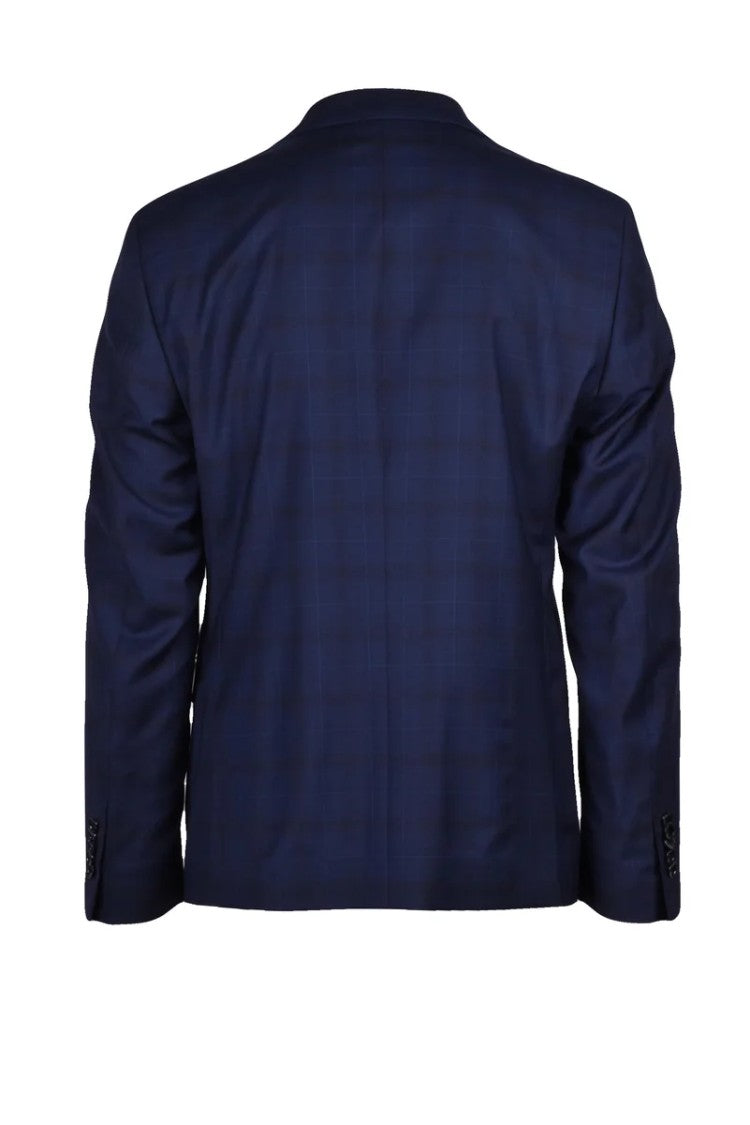 Paoloni Men's Tailored Suit - Blue