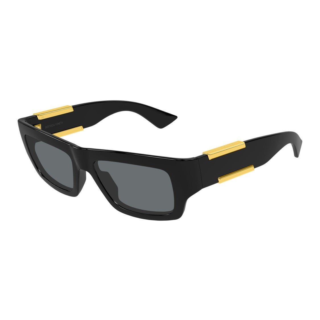 Bottega Veneta Bv1452s Bold Rectangular Frame Sunglasses