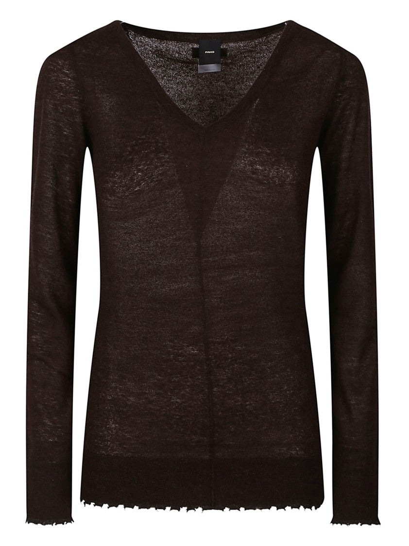 Pinko Oporto Lightweight Semi Sheer Sweater