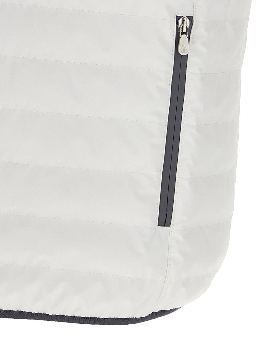 Brunello Cucinelli Water-Repellent Waistcoat With Goose Down