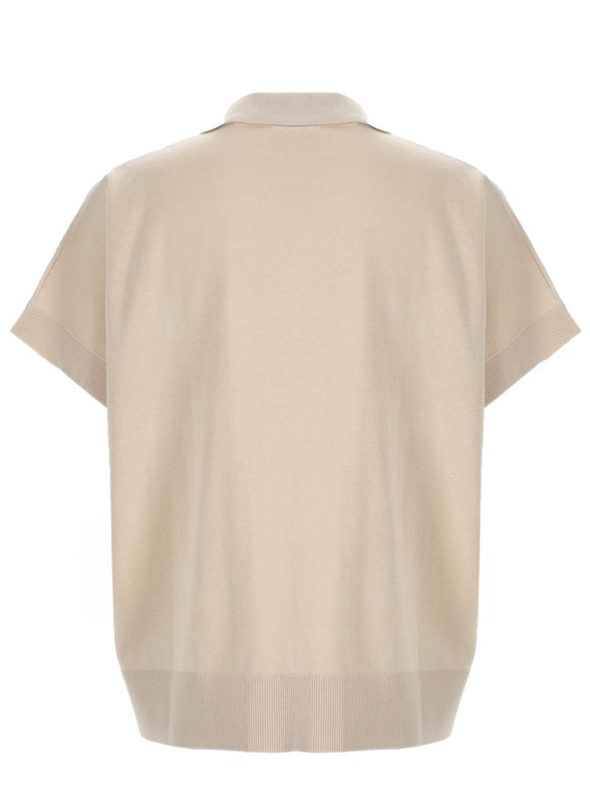 Aspesi Polo Collar Cotton V-Neck Shirt