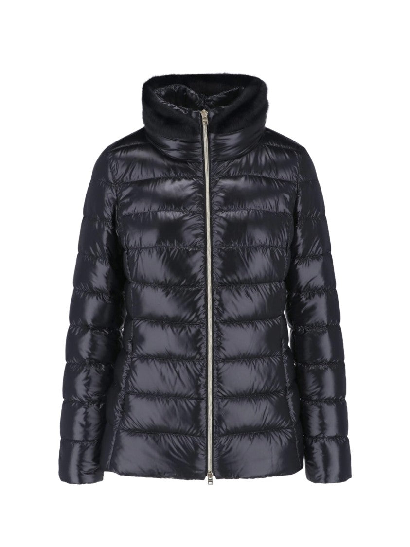 Herno Black Claudia Waterproof Down Jacket