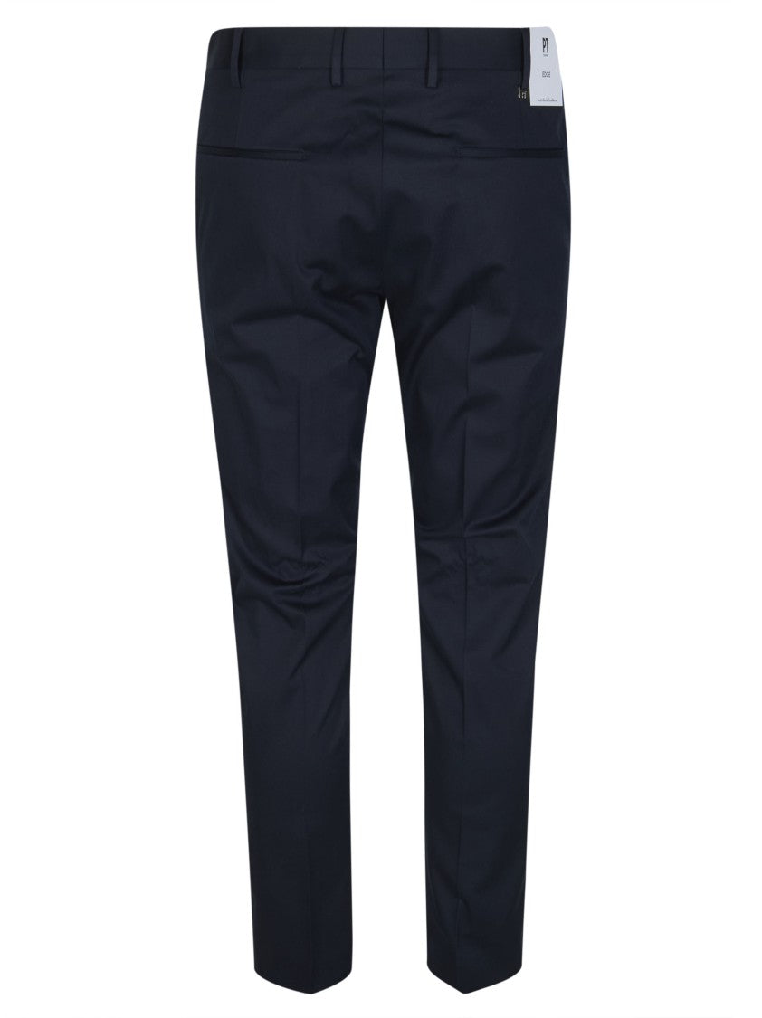 Pt01 Pt01 Flat Front Lustrous Skinny Pants
