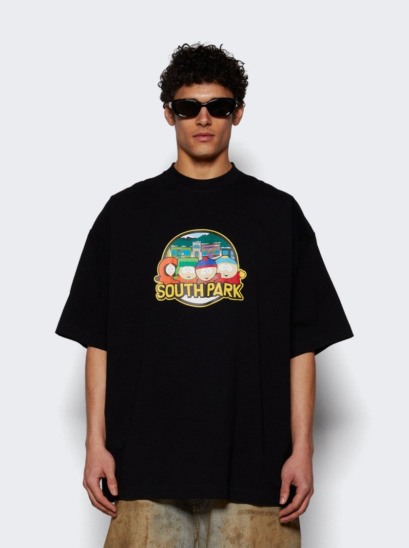 Vetements Southpark Oversized Tee Black