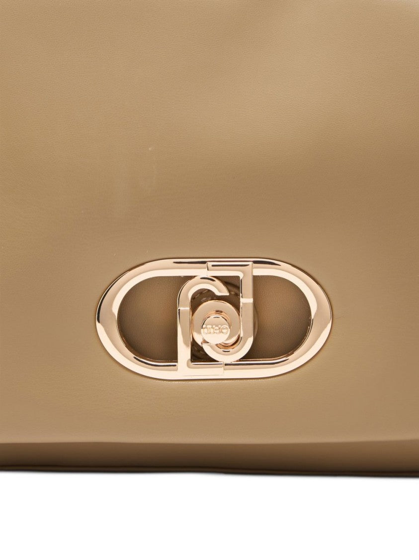Liu Jo Light Brown Braided Chain Utility Bag