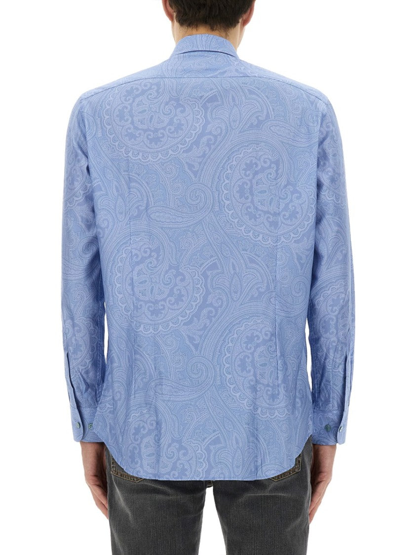Etro Button-Down Cotton Shirt
