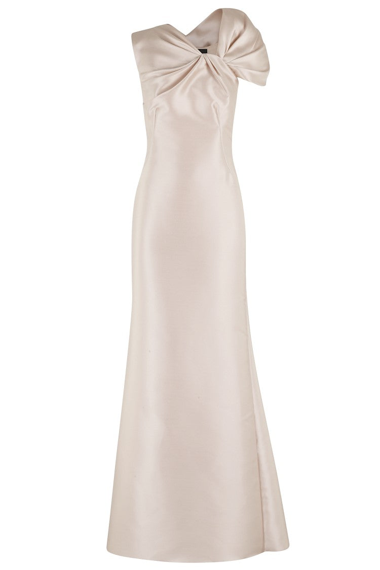 Alberta Ferretti Mikado Dress