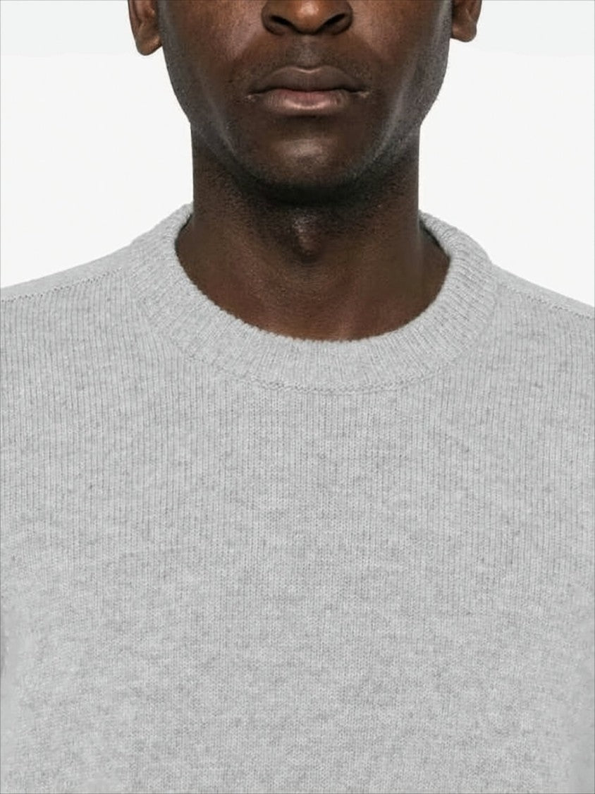 Stone Island Textured Finish Crew Neck Sweater
