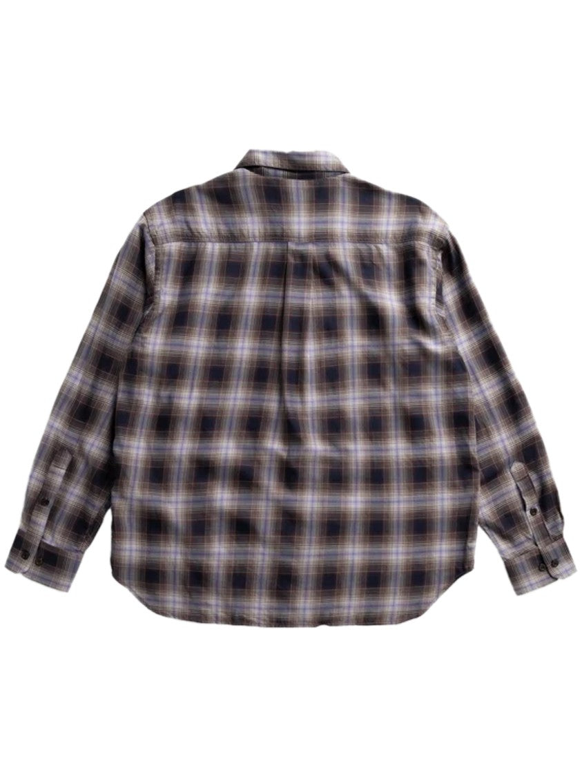 Norse Projects Falster Fine Cotton Flannel Check Oversize Shirt