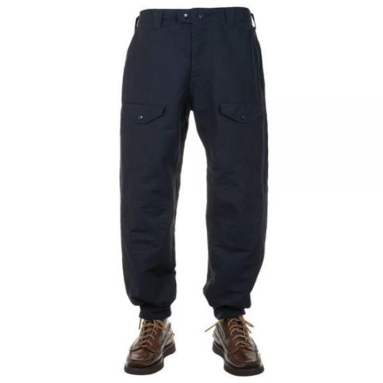 Engineered Garments Relaxed Fit Straight Pants With Tapered Leg Design
