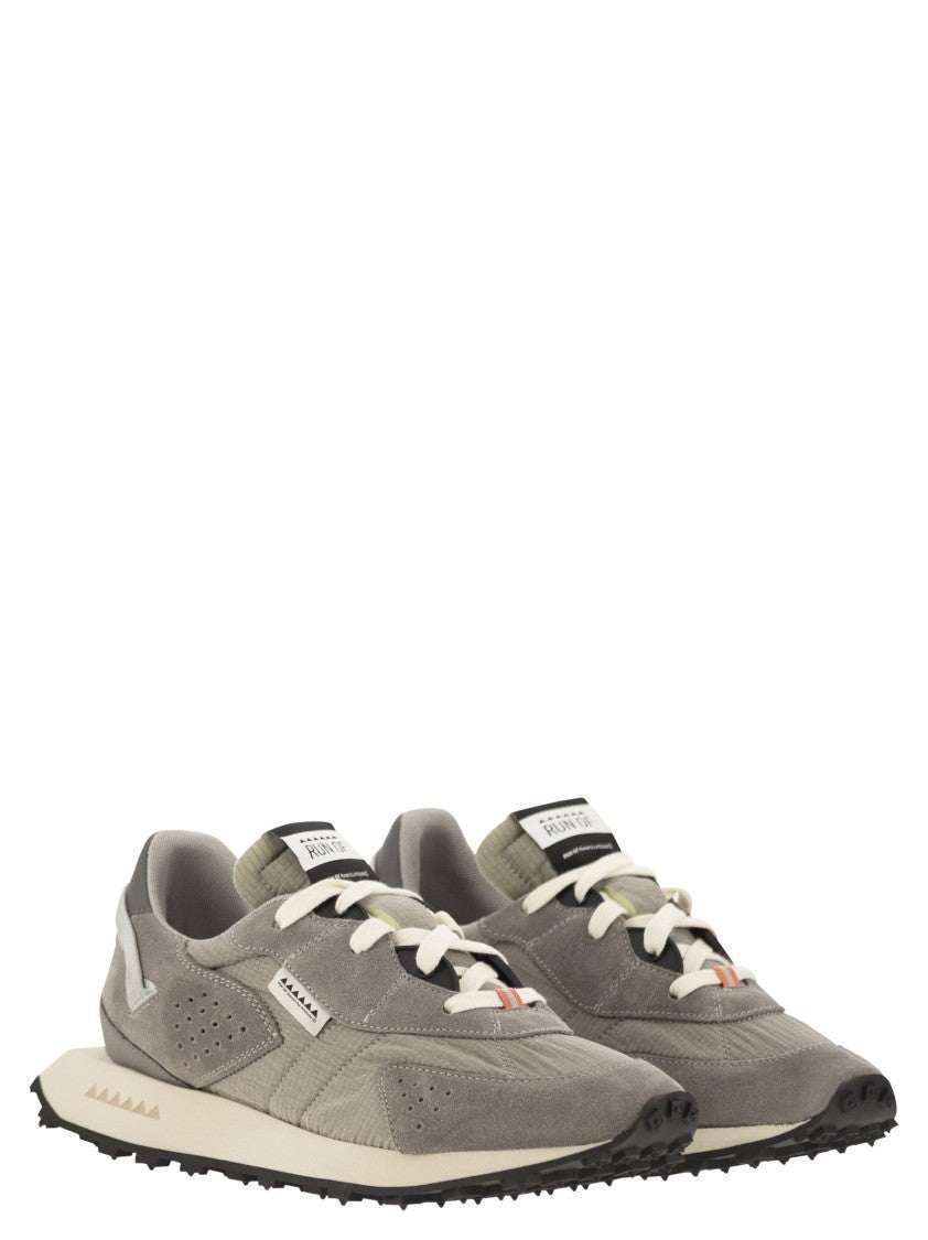 Run Of Oxygen M - Sneakers Suede, Canvas And Leather