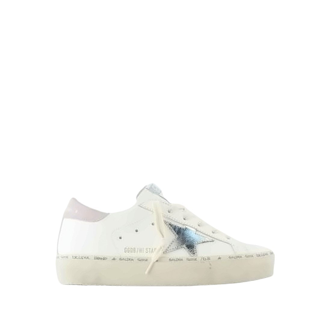 Golden Goose Distressed Low-Top Sneakers With Metallic Star Detail