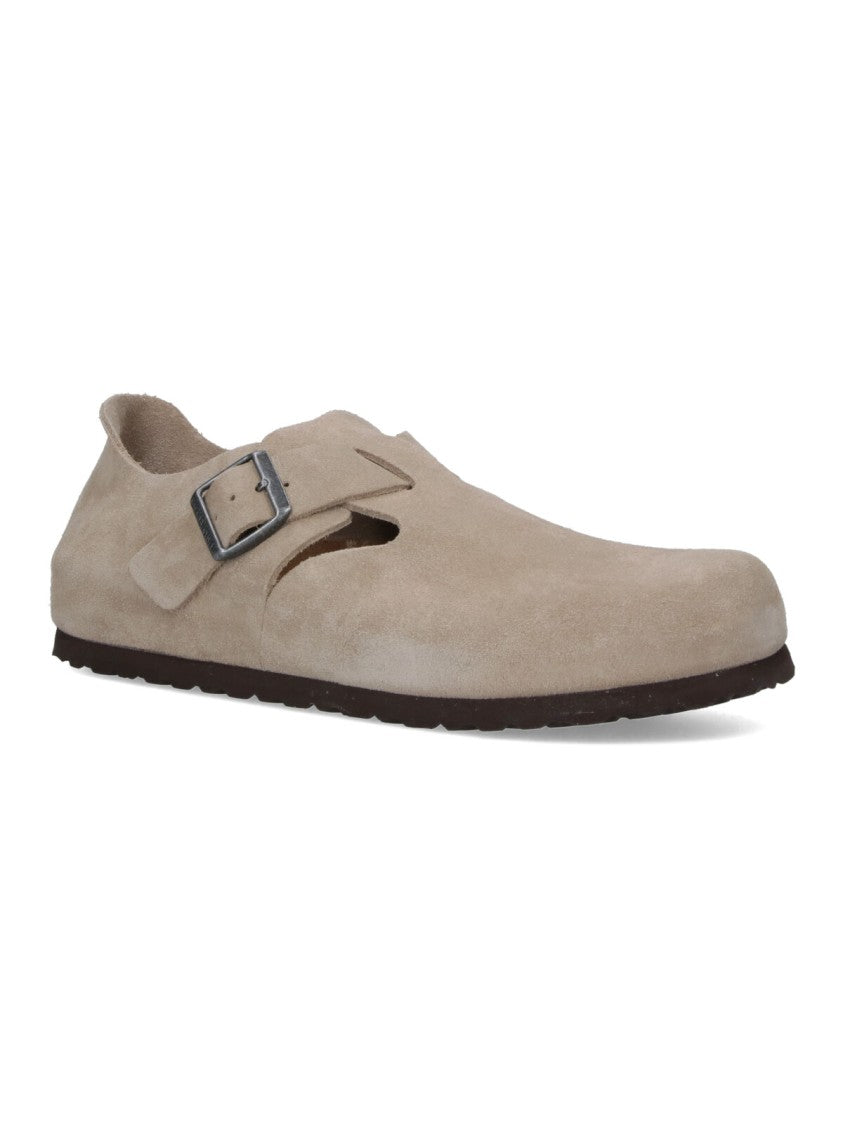 Birkenstock Taupe London Mules