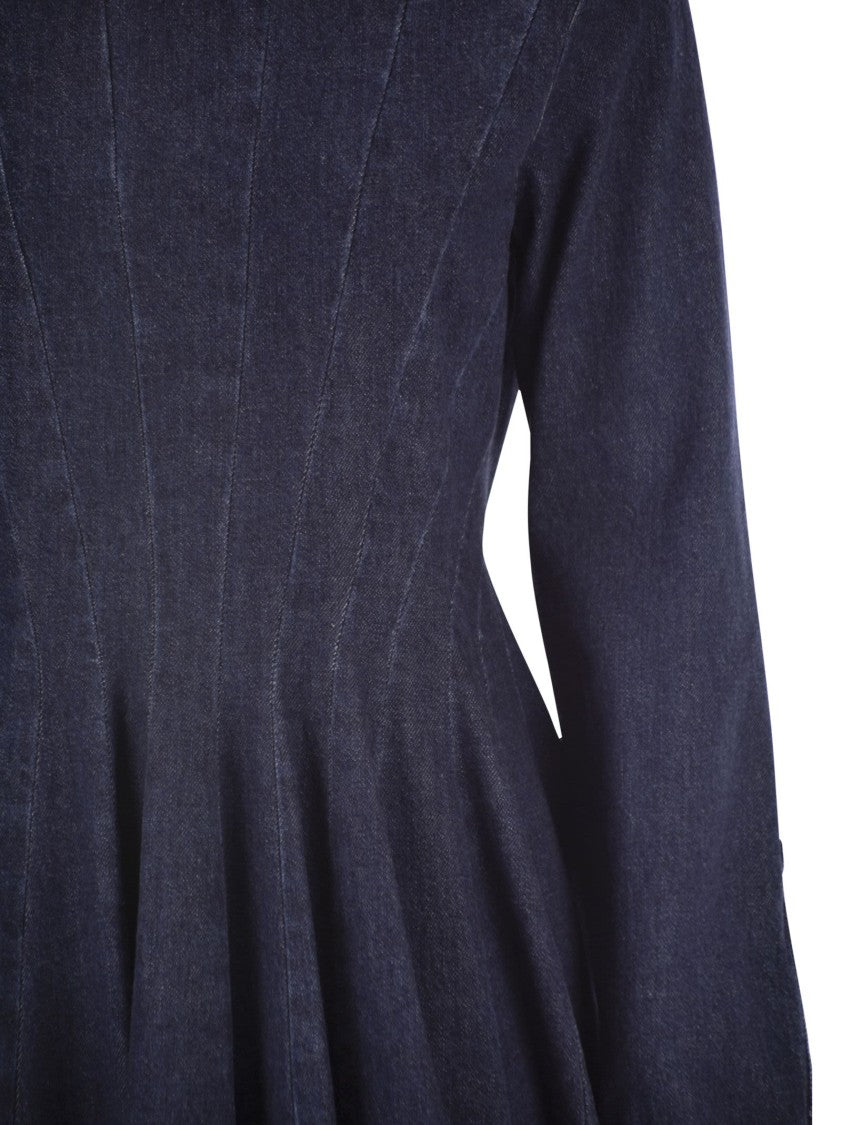 Sportmax Aereo - Mini Denim Dress