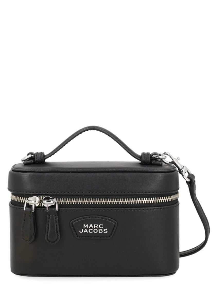 Marc Jacobs Neutrals Vanity Zip-Around Leather Shoulder Bag