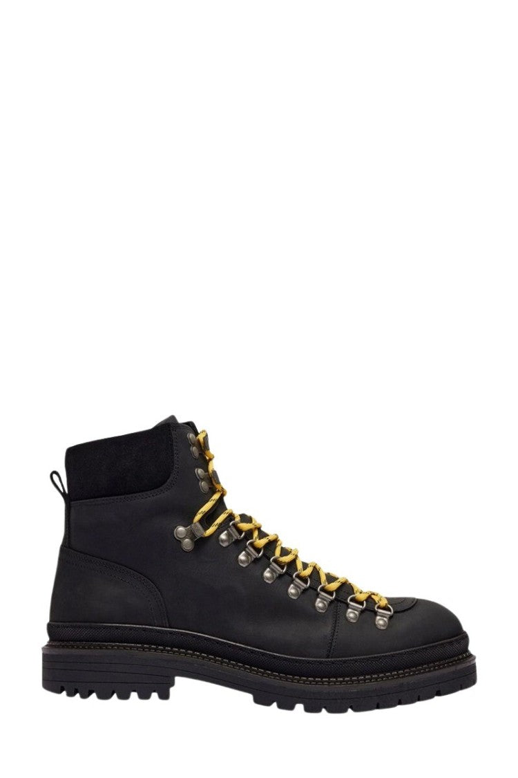 Selected Homme Leather Hiking Boots