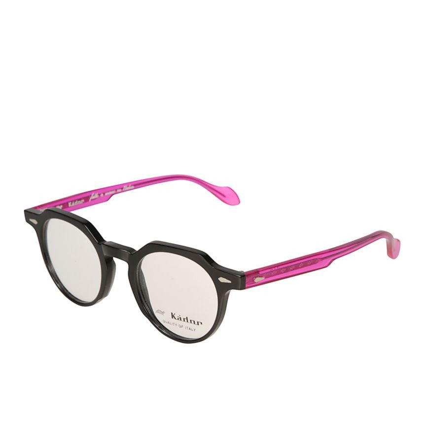 Kador Amadeus Round Lens Eyeglasses With Geometric Frame