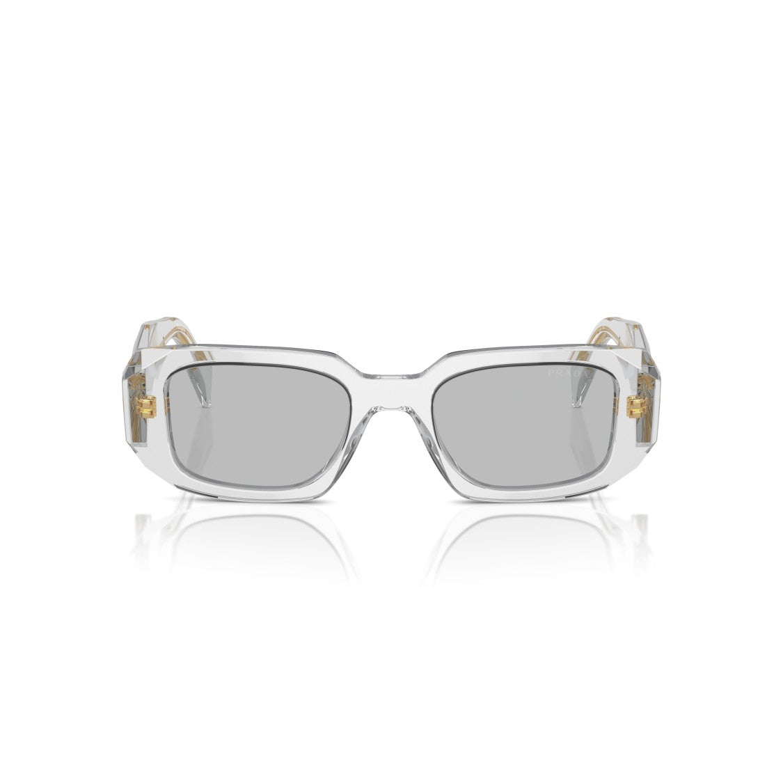Prada 0Pr 17Ws Geometric Rectangular Frame Sunglasses