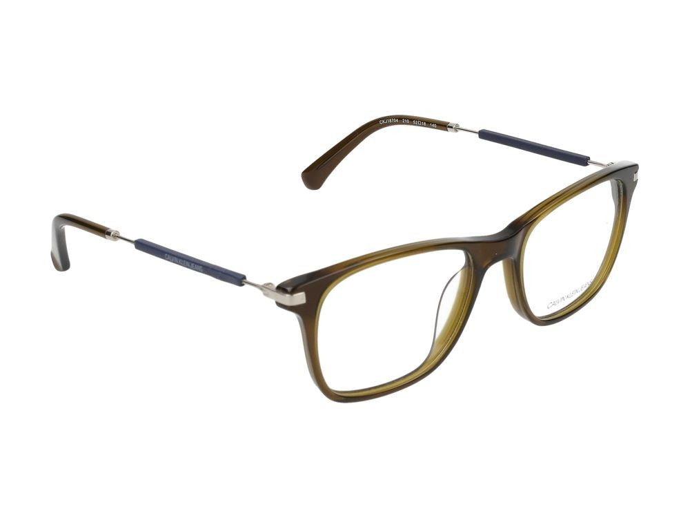 Calvin Klein Jeans Eyeglasses Ckj18704 210 Crystal Brown 52/18/140