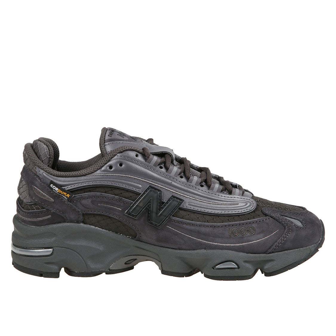 New Balance Leather-Textile Sneakers