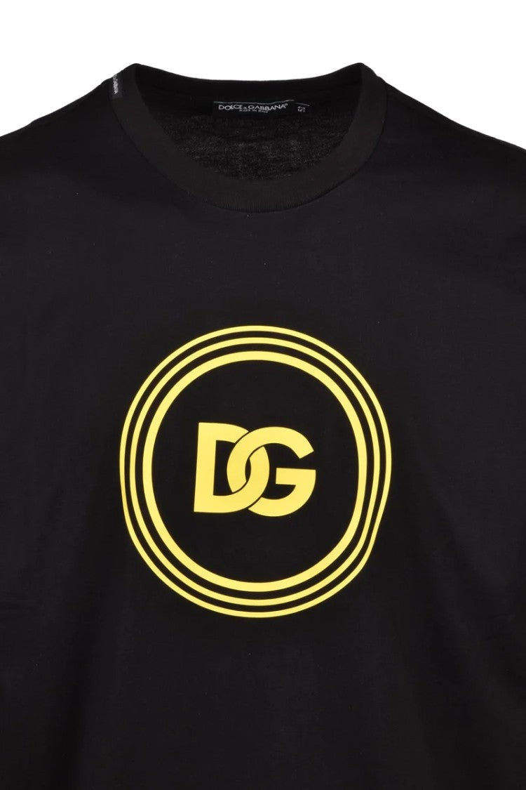 Dolce & Gabbana Cotton T-Shirt - Black