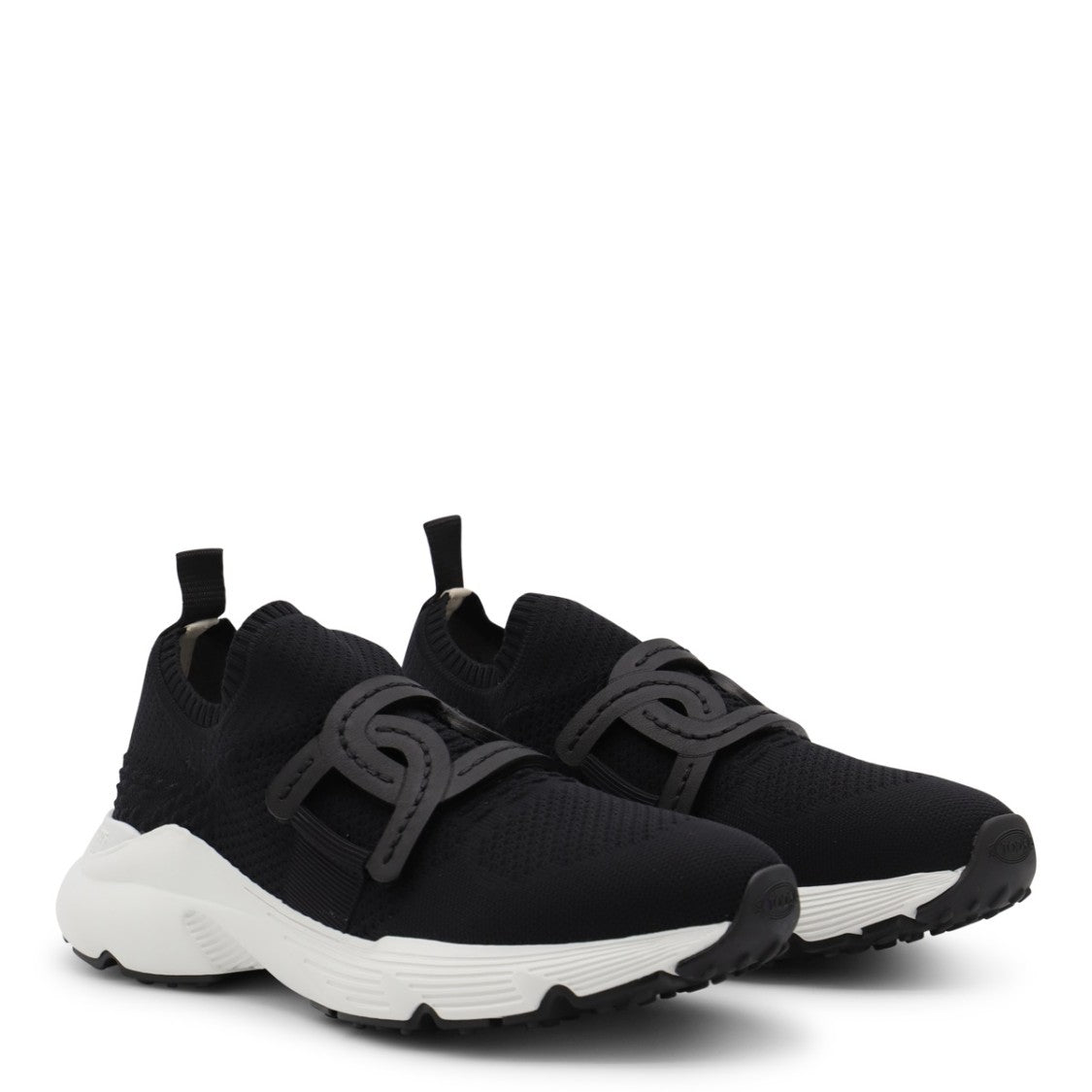 Tod's Black Canvas Kate Sneakers
