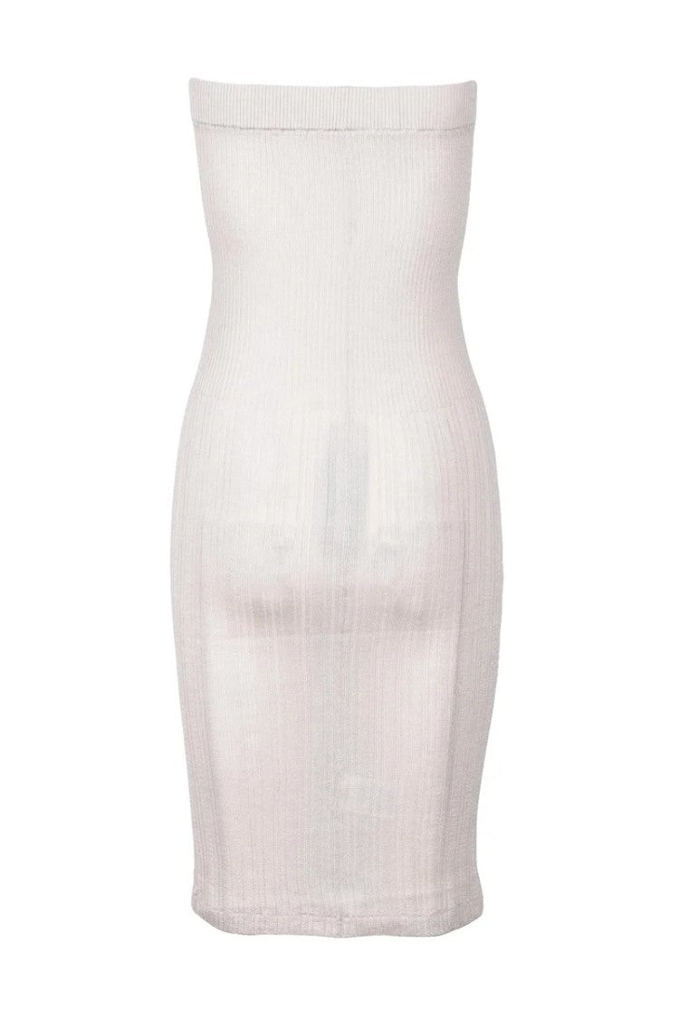 Wild Cashmere Silk Cashmere Dress - Beige