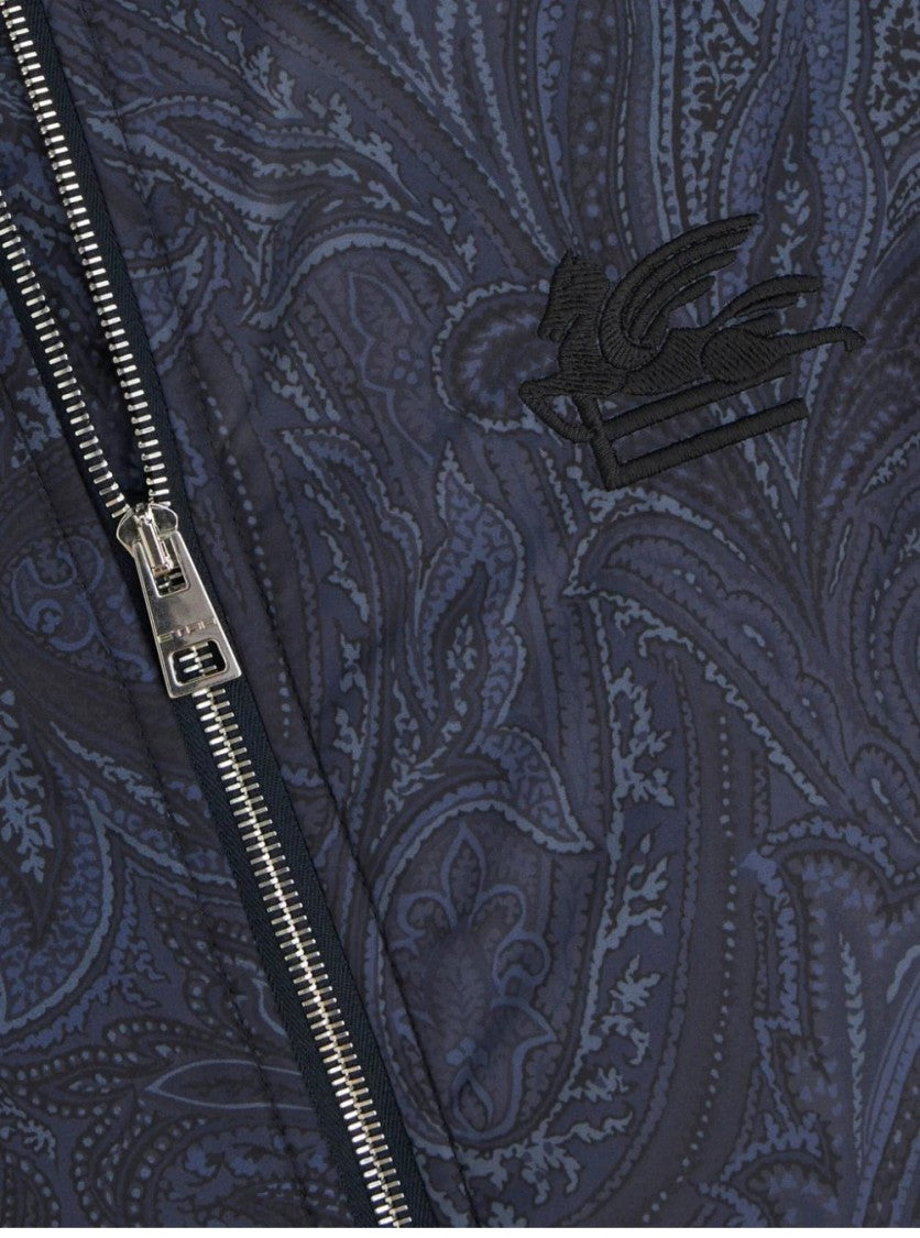 Etro Paisley Patterned Bomber Jacket