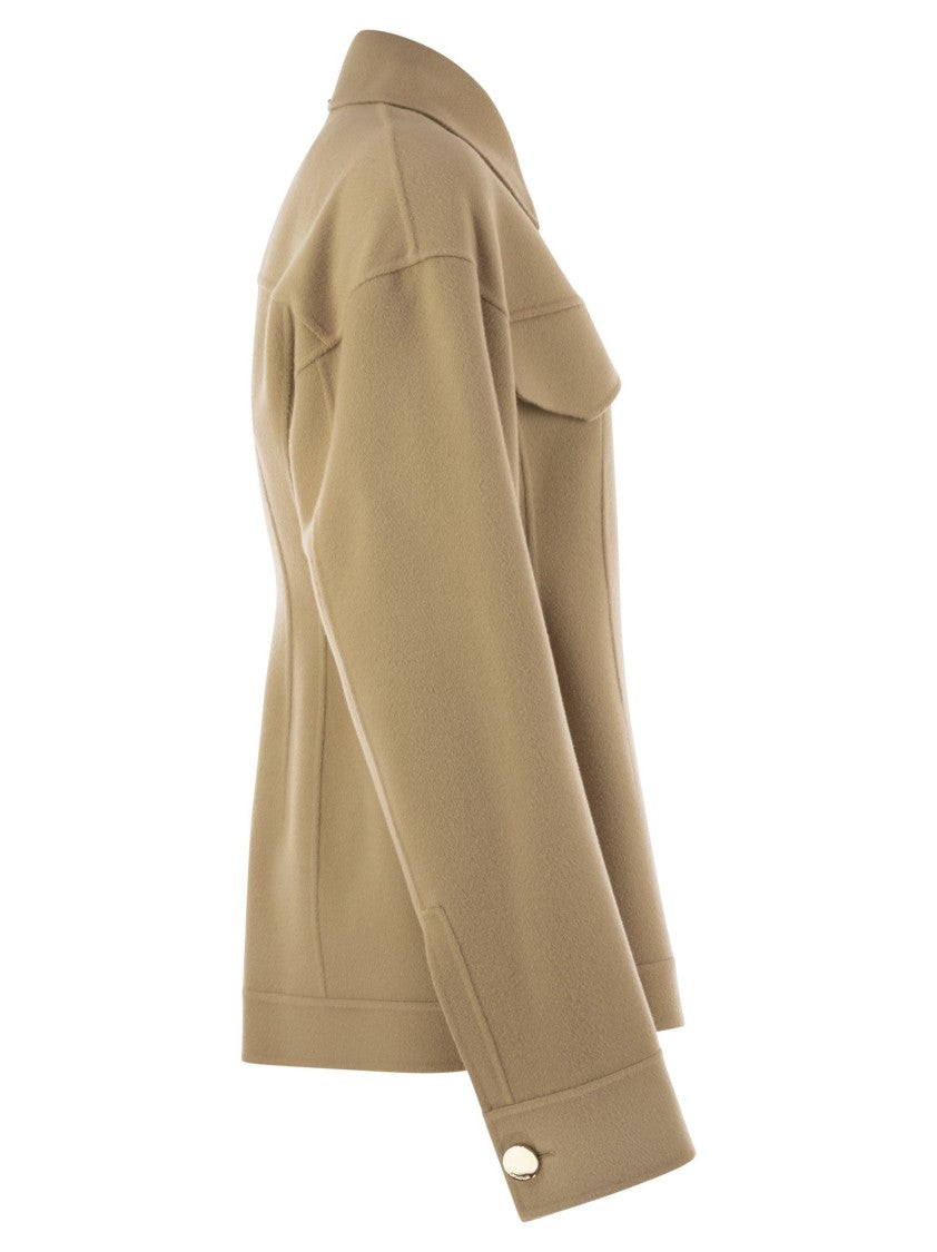 Sportmax Egeo - Tight-Fitting Wool Caban