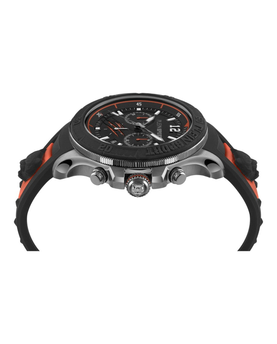 Plein Sport Chronograph Watch With Ip Gunmetal Case