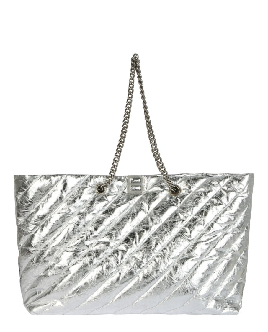 Balenciaga All Crush Quilted Shoulder Bag