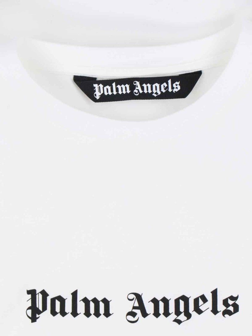 Palm Angels Logo T-Shirt – White