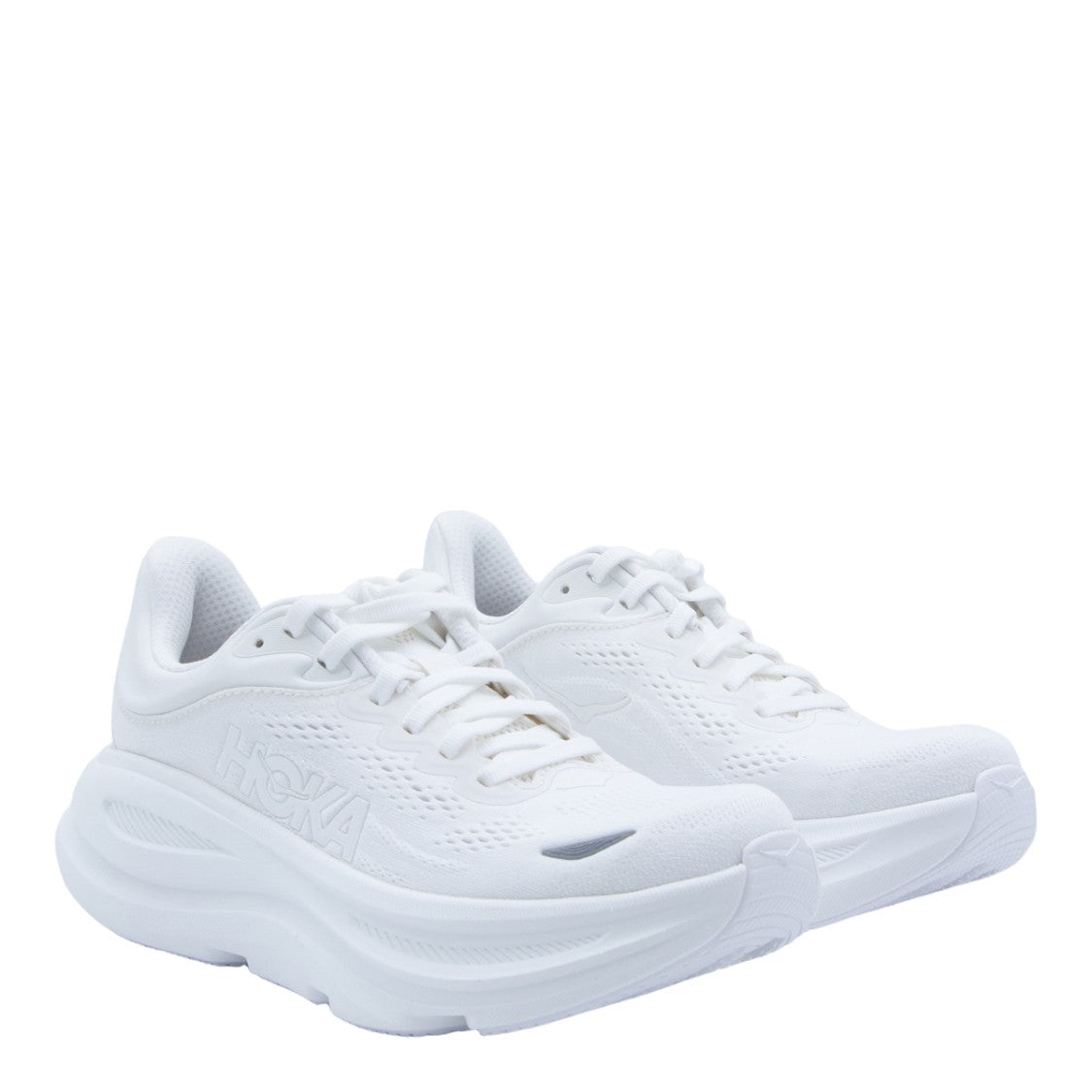 Hoka Minimalist White Sneakers With Streamlined Silhouette