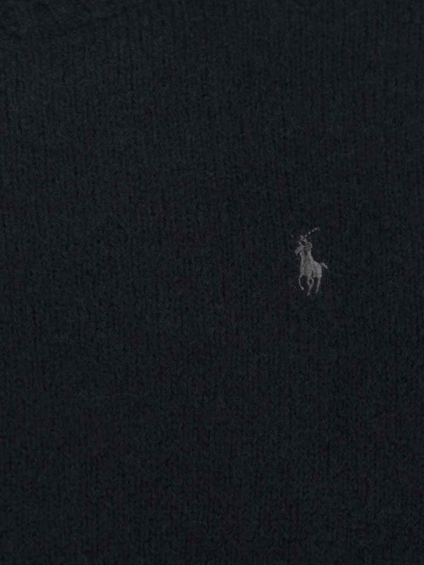 Polo Ralph Lauren Logo Sweater – Black
