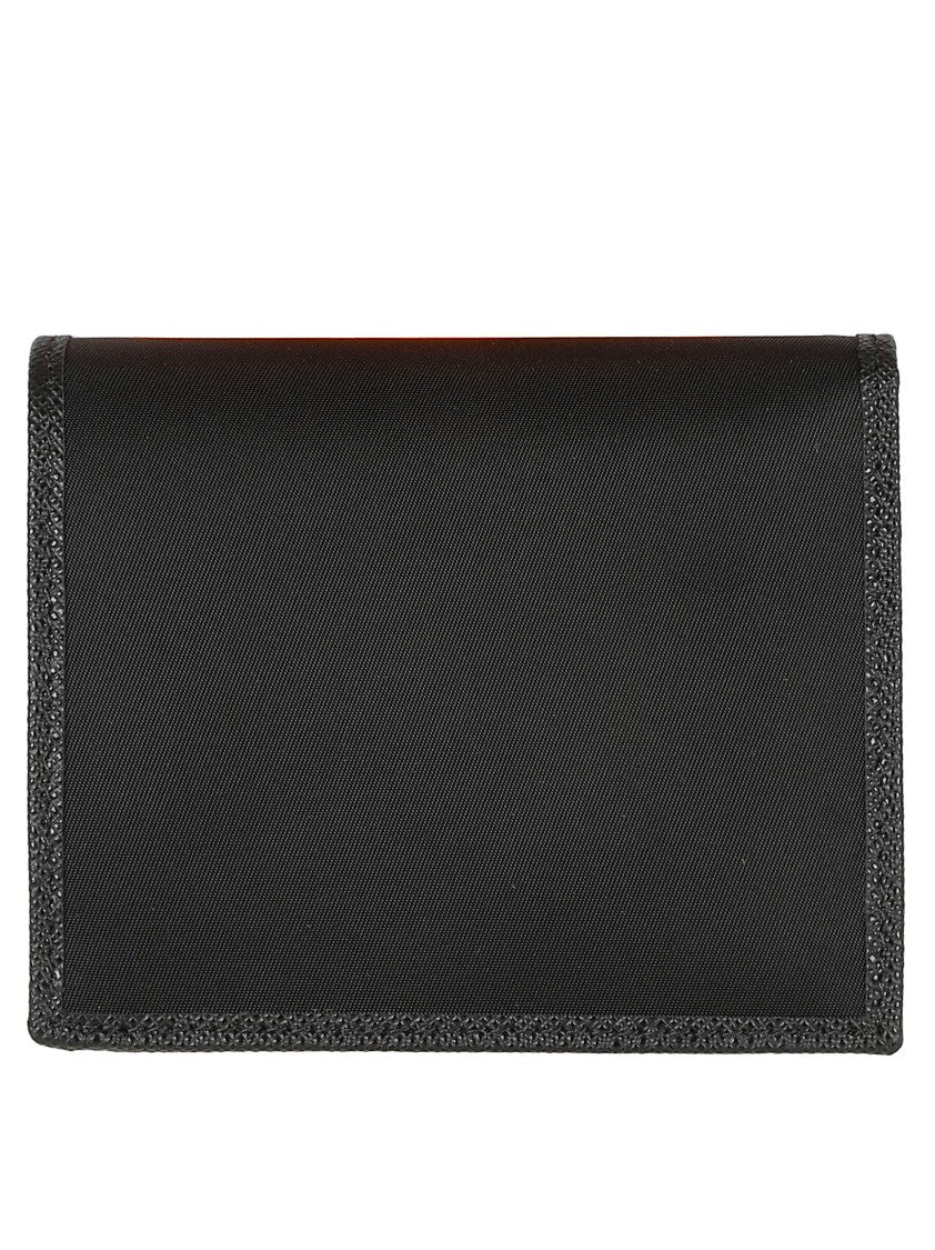 Prada Bi-Fold Wallet In Textured Recycled Nylon